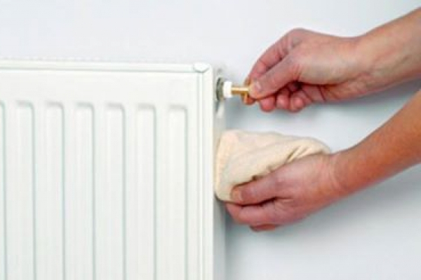 Bleeding a radiator